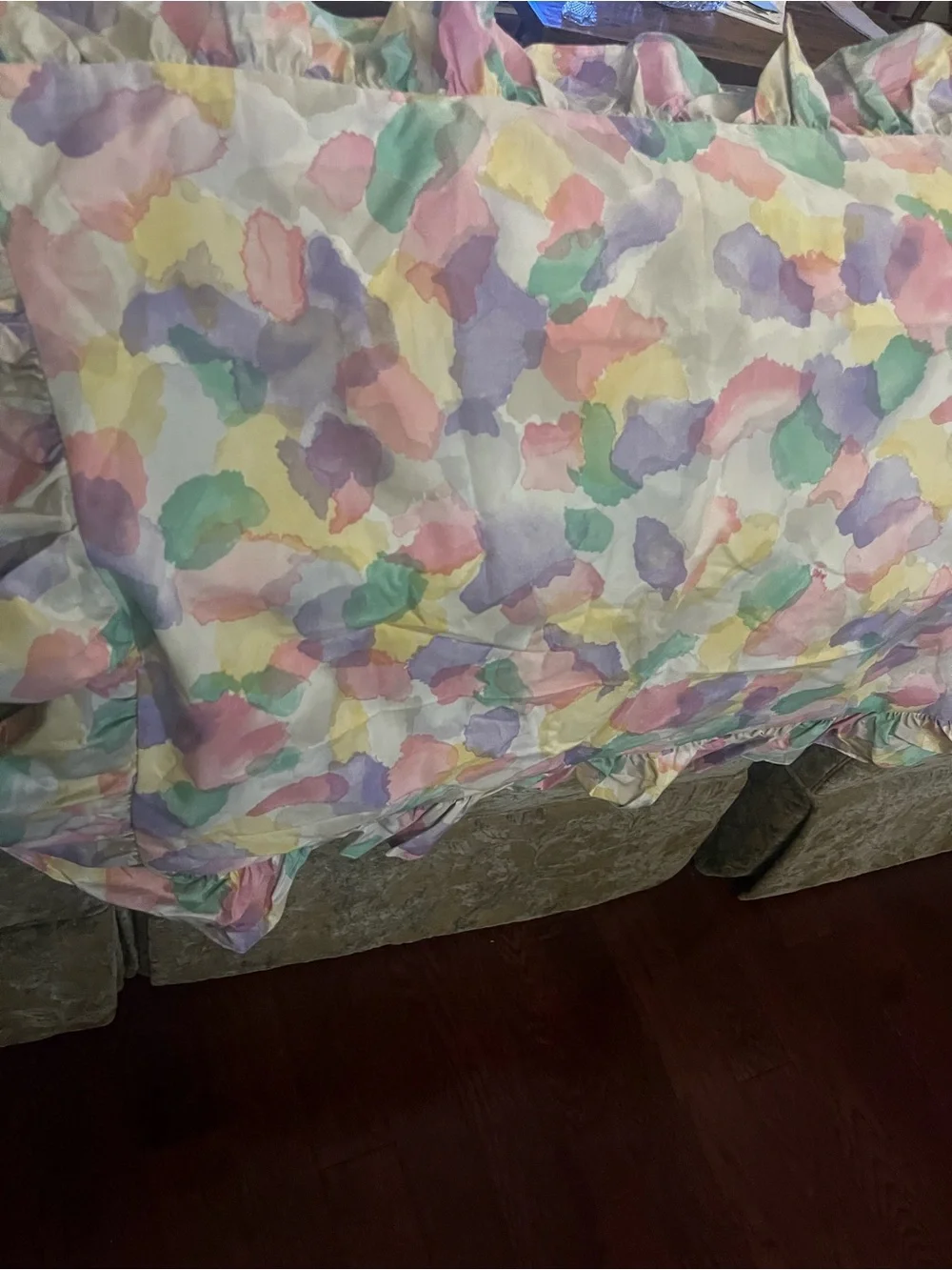 Wamsutta Pastel Watercolor standard pillow sham